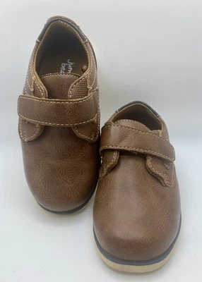 Jumping Beans Jacecoñac "Jace" Zapatos Marrón Niño Pequeño Talla 8T Foto 1 de 4