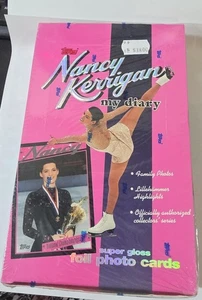 NANCY KERRIGAN My Diary Trading Card Box 36 Packs Topps 1994 Factory Sealed - Bild 1 von 4