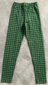 NWT Rugged Bear Boys Plaid Green Blue Long Johns Underpants Size 8 - Picture 1 of 7