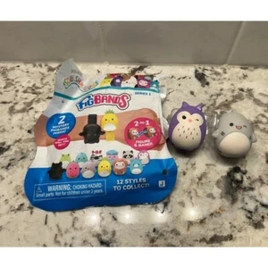 Brand New open package Squishmallow Fig Bands - Picture 1 of 1