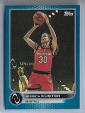 2023 TOPPS ATHLETES UNLIMITED JESSICA KUSTER BLUE /99 CARD #9 ~ BASKETBALL 2022