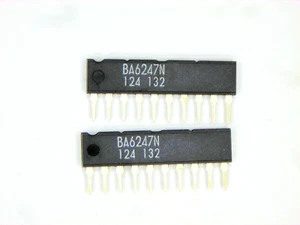 BA6247N ""Original"" ROHM 10P SIP IC 2 piezas - Imagen 1 de 1
