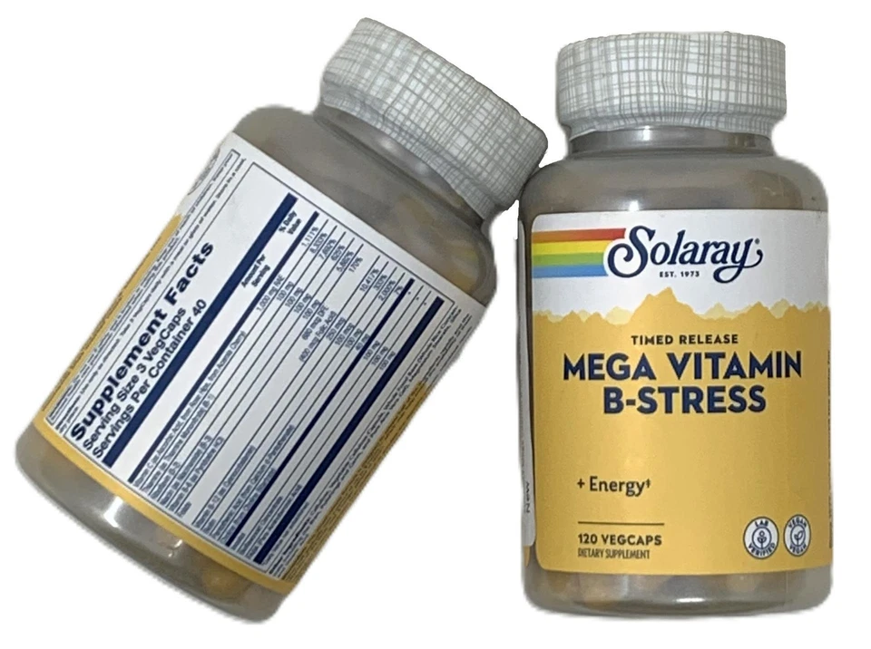 Two-stage Mega B-stress Solaray 120 Caps