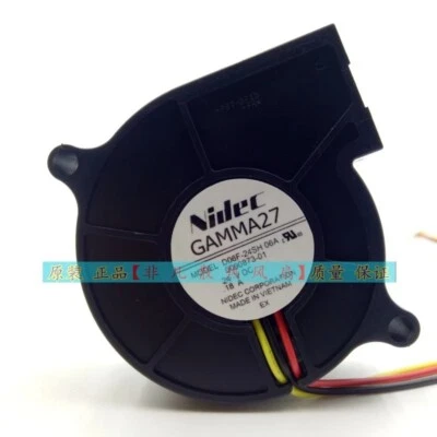 Nidec D06F-24SH 06A 0090873-01 DC24V 0.18A 6025 6cm 3pin Turbo Blower - Image 1 of 4
