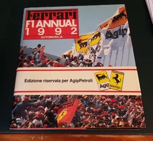 Maranello: FERRARI FORMULA 1 Annual 1992 ( Edizione Riservata ) Come Nuovo - Picture 1 of 4