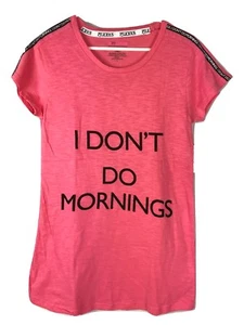 I DON'T DO MAÑINGS - Damas Dormir Camisa Pijama Camisón de PJLICIOUS - Imagen 1 de 3