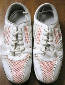 WOMENS W480-13 White Mesh CALLAYWAY GOLF Sneakers SHOES Size 9.5 w/Solaire Spike - Picture 1 of 9