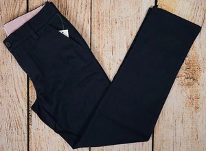 NWT Girls GAP Kids Uniform Skinny Chino Pants True Indigo Adj Waist - 585433 - Picture 1 of 5