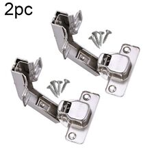 Versatile Corner Cabinet Hinges Set 2pcs Perfect for Wine Cabinets and TV Units