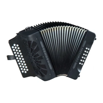 Hohner Compadre FBbEb Musica Tipica Series Accordion Gig Bag (Black) - Image 1 of 4