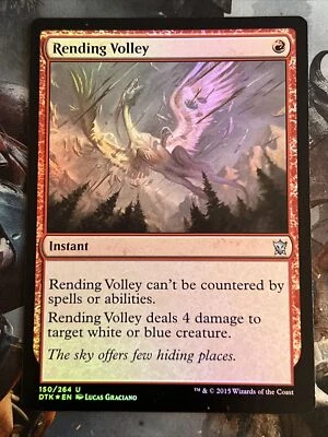 1x Foil Rending Volley  (150) Dragons of Tarkir LP MTG Magic the Gathering x1 - Image 1 of 4