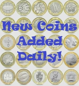 Rare £2 Coins two Pound CIRCULATED / BU Coin Commonwealth Olympic Bible Navy RAF - Picture 1 of 47