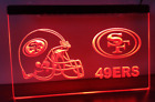 San Francisco 49ers Match Day Super Bowl football logo Bar LED Neon Light Sign