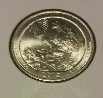 2012 El Yunque Puerto Rico S America the Beautiful Quarter - BU - Uncirculated - Image 1 of 2