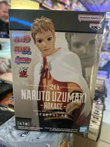 NARUTO UZUMAKI HOKAGE Naruto 20th Anniversary Figure Banpresto - Picture 1 of 1