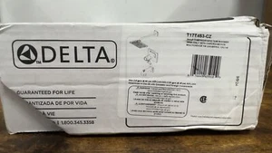 DELTA FAUCET T17T453-CZ Montaje en Pared Bañera Relleno Borde Champagne - Imagen 1 de 3