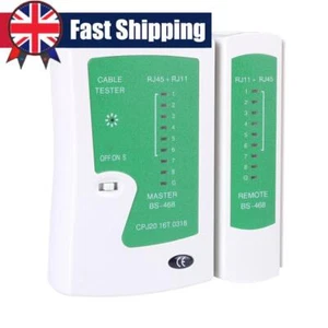 Network Cable Tester RJ45 RJ11 LAN UTP Ethernet Line Networking Wire Detector - Afbeelding 1 van 8