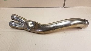 2002 HUSABERG FX400 FE OEM MID MIDDLE EXHAUST PIPE STOCK TI 2003 501 550 650 - Foto 1 di 10