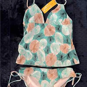 DVF DIANE von FURSTENBERG Tankini Badeanzug DVF Made in Italy Gr. L Neu mit Etikett - Bild 1 von 4