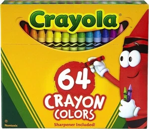 Brandneu Bleistift Box mit Schärfer 64 Bleistifte verschiedene Farben - Bild 1 von 4