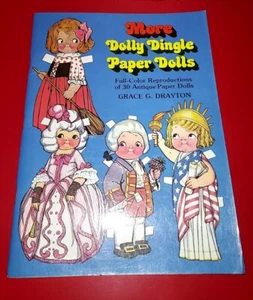 Vintage 1979 More Dolly Dingle Papierpuppen - Buch - Bild 1 von 2