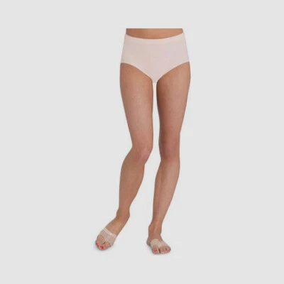$96 Capezio Kid's Girl's Pink Solid Classic Stretch Dance Brief Size Small - Image 1 of 3
