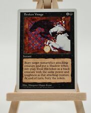 Broken Visage Fifth Edition (5ED) Magic Karte MTG englisch (Gesichtsverlust)