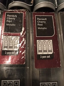Halfords Stone Chip And Scratch Repair System Renault Cherry Red Touch Up Pen - Picture 1 of 1