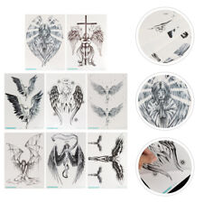  8 Pcs Self Adhsive Tattoos Angel Sticker Star Stickers Applique