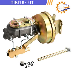 For 1960-1966 Chevy C10 C20 8" Power Brake Booster Master Disc Drum Valve Kit - Picture 1 of 9