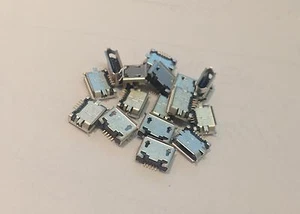 2 Stück # Micro USB Buchse Jack SMD weiblich female Anschluss Tablet Connector - Bild 1 von 1
