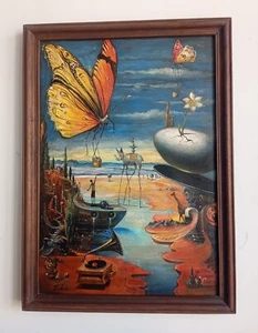 Beautiful Salvador Dalí Painting – 20.5 in x 28.7 in - Picture 1 of 3