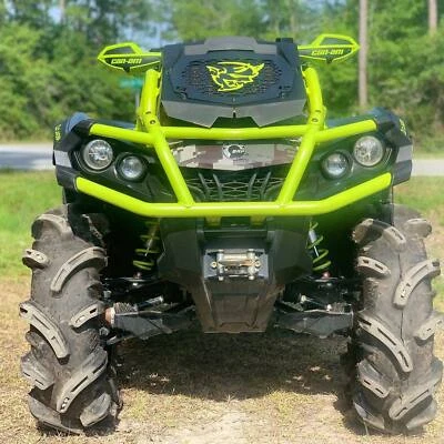 2016-2024 Can-Am Outlander XMR 450 570 650 850 1000 Demon Radiator Cover Green - Image 1 of 4