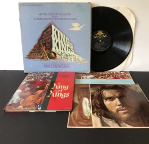 Miklos Rozsa KING OF KINGS Original 1961 MGM Box set + Book + Pics VG/VG - Imagen 1 de 8