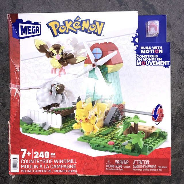 Blocos de Montar Pokémon Evolução Final de Eevee Mega Construx