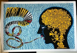 Pearl Jam Berlino 2012 artista GRANDE edizione Cliver/Stapleton - Foto 1 di 5