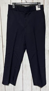 MEN'S FLYING CROSS NAVY WITH BLACK STRIPE POLICE PANTS SIZE 36x31 CPDTRS01 - Picture 1 of 7