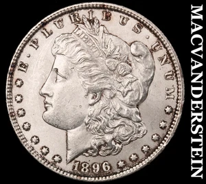 Dólar Morgan 1896 - Gema de elección brillante sin circular brillante #F5249 - Imagen 1 de 2