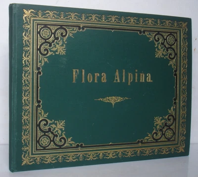 FLORA ALPINA- HERBIER - SD (vers 1860) - 50 Fleurs sur 12 Planches - Photo 1/4