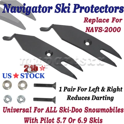 Replace For Woodys NAVS-2000 Navigator Ski Protectors Fits Ski-Doo Pilot 5.7 6.9 - Imagem 1 de 4