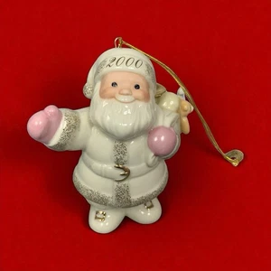 Lenox 2000 Annual Santa Christmas Ornament Santa's Special Delivery in Box - Picture 1 of 15