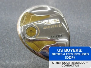 HONMA BERES U-05 Hybrid 4-Star U25 25° R-Flex ARMRQ∞ 48 4S w/Headcover Unused - Picture 1 of 8