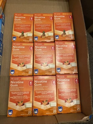 180 PIEZAS RITE AID NICOTINA 4 MG GOMA RECUBIERTA SABOR FRUTA CADUCIDAD 2025/2026 Foto 1 de 2