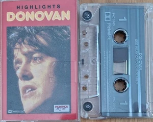Donovan - Highlights 1985 Aussie 11 track Cassette EX - Picture 1 of 2