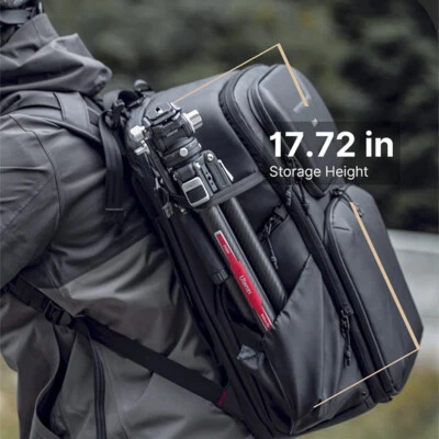 Portable Carbon Fiber Video Camera Tripod Stand Arca Claw F38 Quick Release - Image 1 of 4