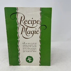 Recipe Magic Pat Winter 1951 House Of Herbs Connecticut Booklet 10th Edition - Picture 1 of 10