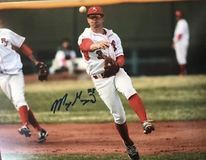 Max George Signed 8x10 Regis Jesuit Colorado Rockies Autographed Picture - Picture 1 of 1