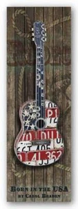 Impresión artística de Carol Braden nacida en Estados Unidos 30x12 - Imagen 1 de 1