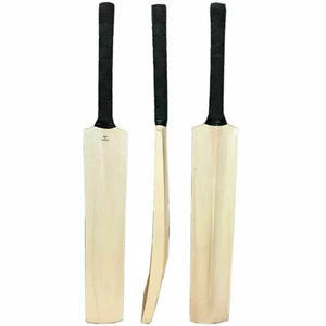 Custom made Kashmir Willow full size CRICKET Bat for Hard Tennis Ball SC - Picture 1 of 6