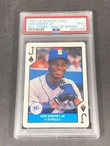 Ken Griffey Jr. 1990 U S Playing Card PSA 9 MINT - Picture 1 of 2